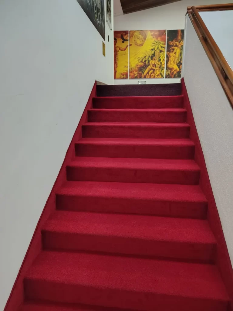Alfombra roja elegante para hogares en Bogotá